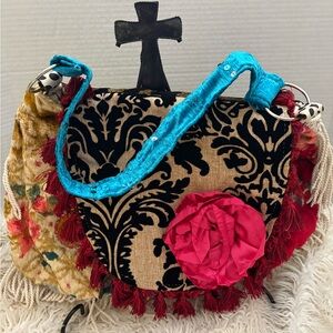 New OOAK Artist Made - Custom Keep It Gypsy Shoulder Bag! Stunning Details ❤️